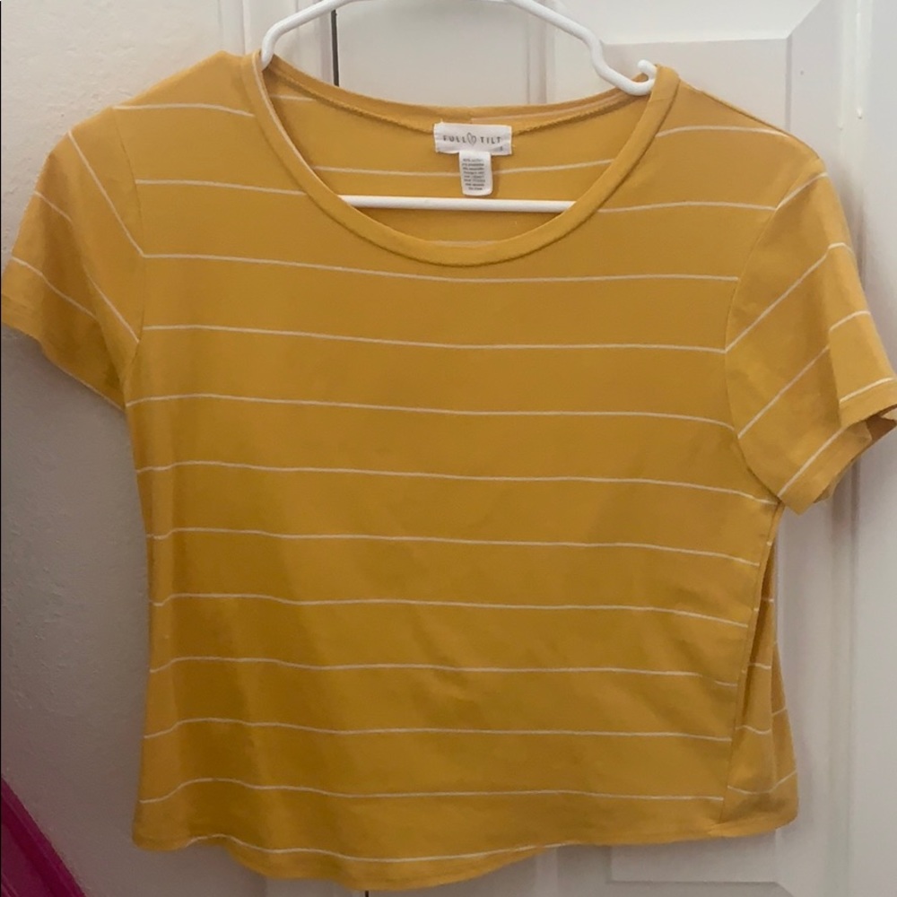Tilly’s Yellow striped top